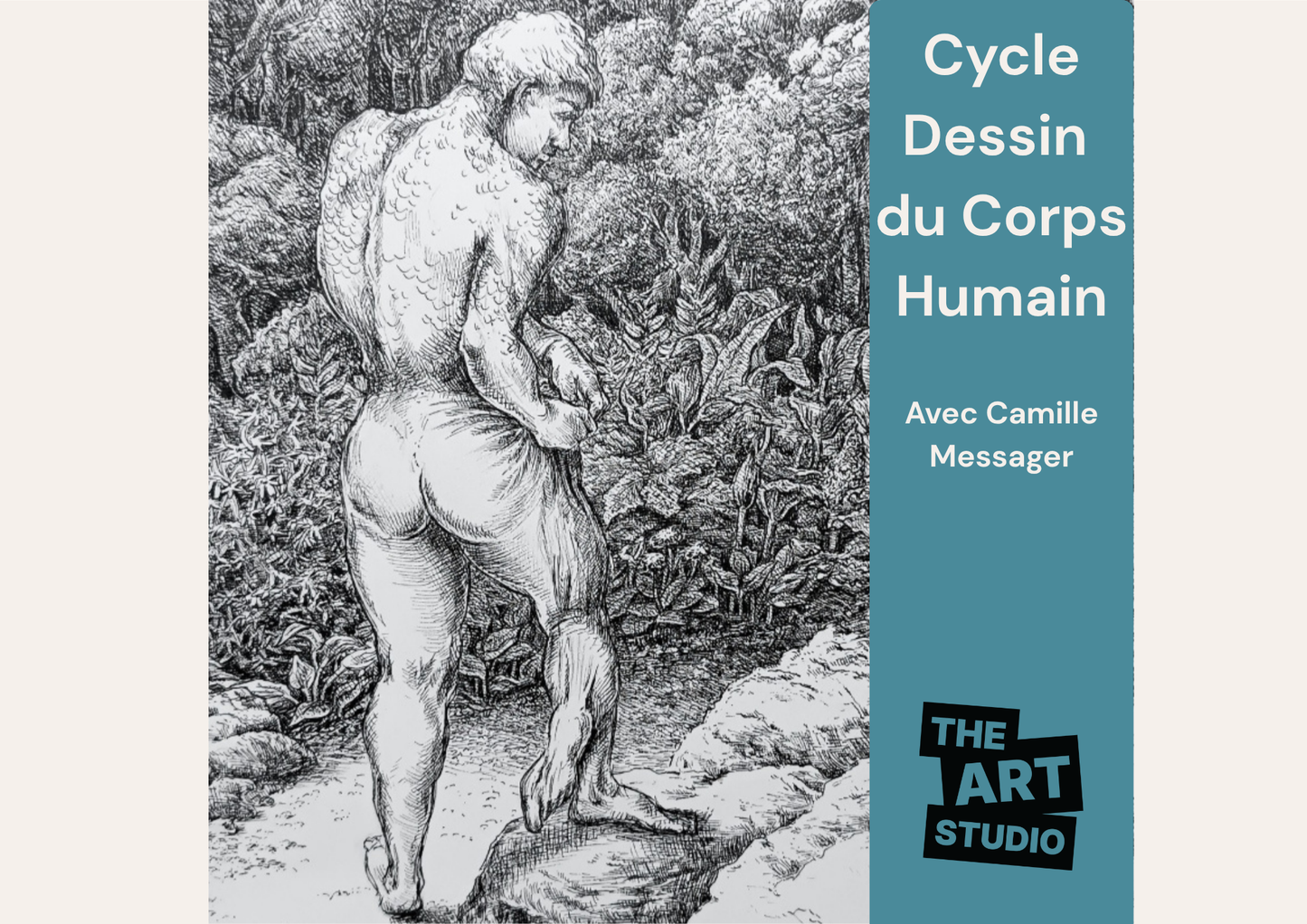 Cycle Dessin du Corps Humain avec Camille Messager